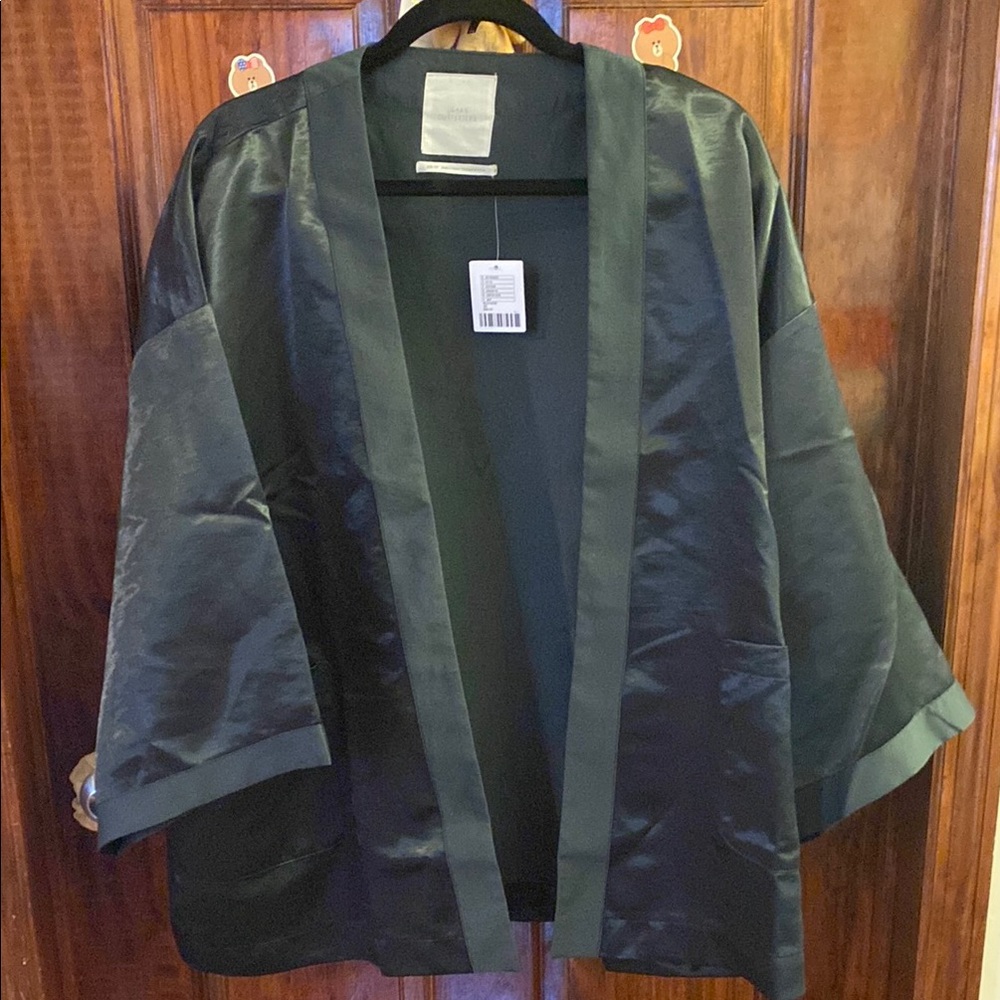 Urban Outfitters Black Kimono Jacket